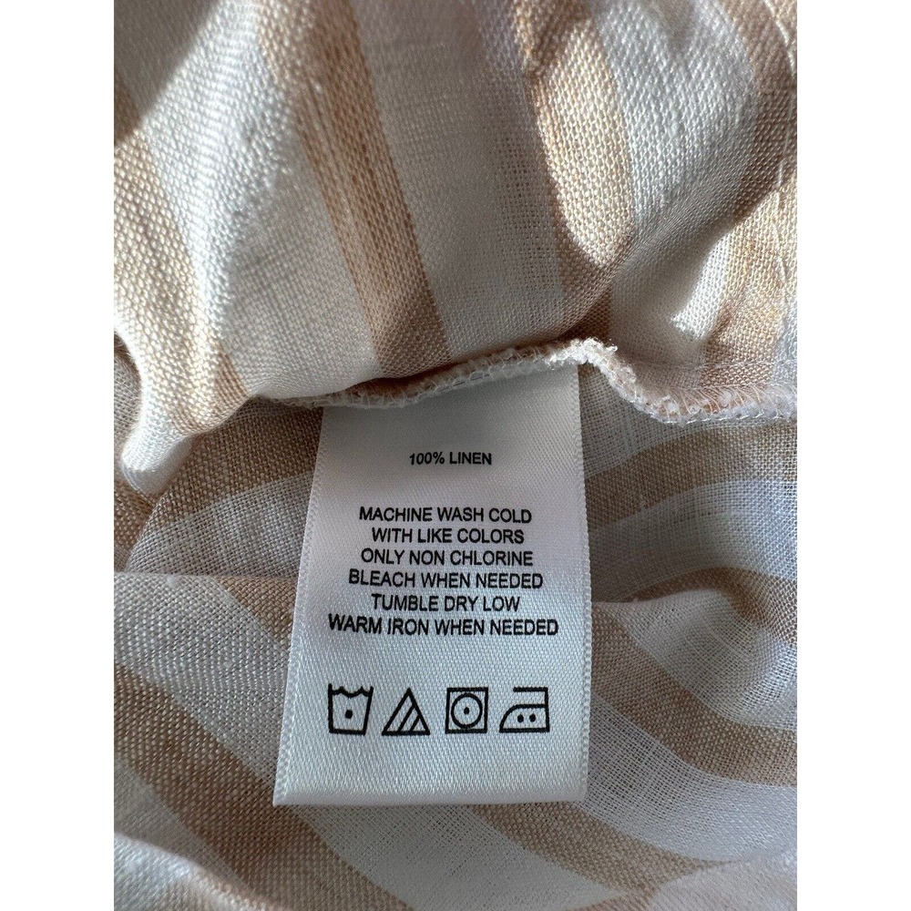 Fox Croft Carlene Women’s Button Up Linen Shirt S… - image 7